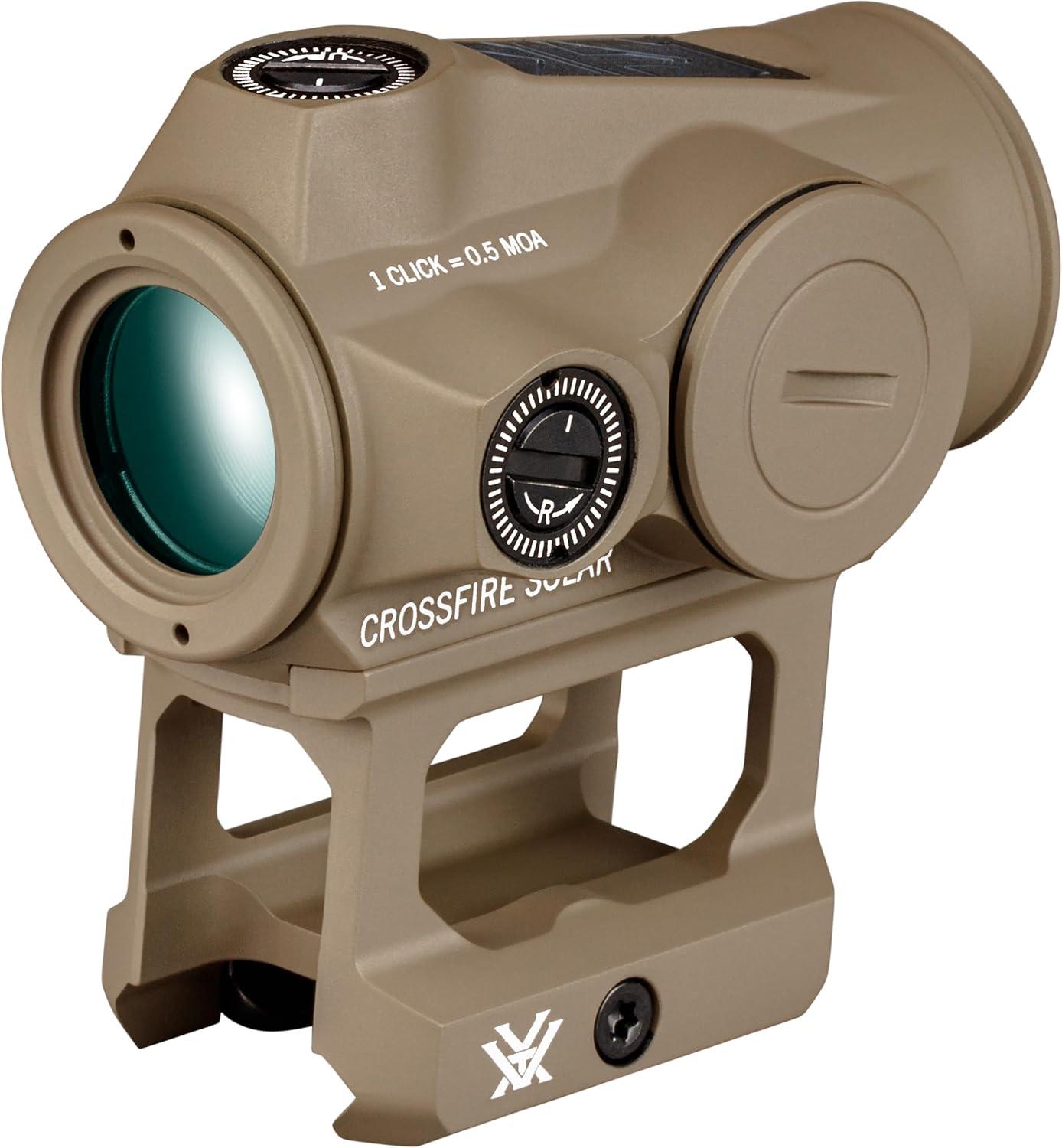 Vortex Crossfire II 2 MOA Solar Dot Sight - FDE Housing